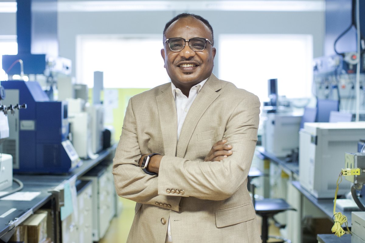 Texas A&M at Qatar (@tamuq) on Twitter photo Congratulations to Dr. Nimir Elbashir on being honored with the prestigious status of Fellow of <a href="/ChEnected/">American Institute of Chemical Engineers (AIChE)</a>, a global professional society of more than 60,000 chemical engineers in 110 countries.
Read more about Elbashir and his work: tx.ag/elbashir
#TAMUQ #TAMU Congratulations to Dr. Nimir Elbashir on being honored with the prestigious status of Fellow of <a href="/ChEnected/">American Institute of Chemical Engineers (AIChE)</a>, a global professional society of more than 60,000 chemical engineers in 110 countries.
Read more about Elbashir and his work: tx.ag/elbashir
#TAMUQ #TAMU
