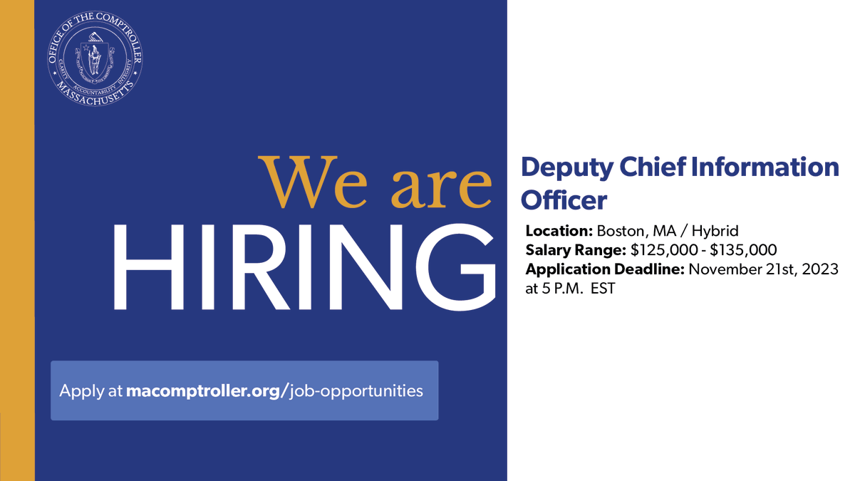 Office of the Comptroller of Massachusetts tweet media