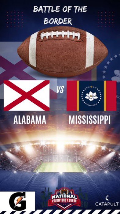 Blessed to receive an invite to play in the Alabama v. Mississippi all star game <a href="/ChrisGriggs9/">Chris Ace Griggs</a> <a href="/TheNCLAA/">The National Champions League</a> <a href="/PrestigeFutureA/">Prestige Future Athlete</a>