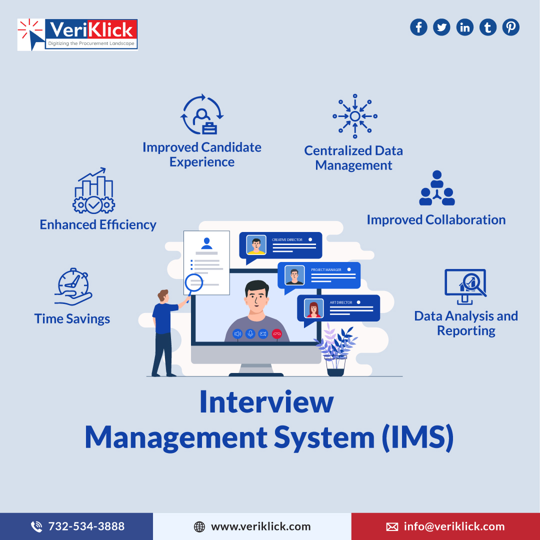 veriklick's tweet image. VeriKlick has a comprehensive Interview Management System (IMS) that combines real-time video interviewing, technical assessments, and AI-powered dashboards and analytics all in one platform. bit.ly/3uwZs9C

#veriklick #InterviewManagementSystem #IMS #recruiters
