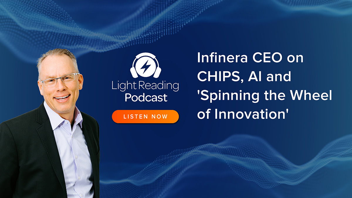 CEO David Heard joined @philharv3y and @KelseyZiser on the @Light_Reading Podcast to discuss the impact of the CHIPS and Science Act on Infinera, our role in the US semiconductor market, vertical integration in our product lines, and much more. Watch now: bit.ly/3QwGWIX