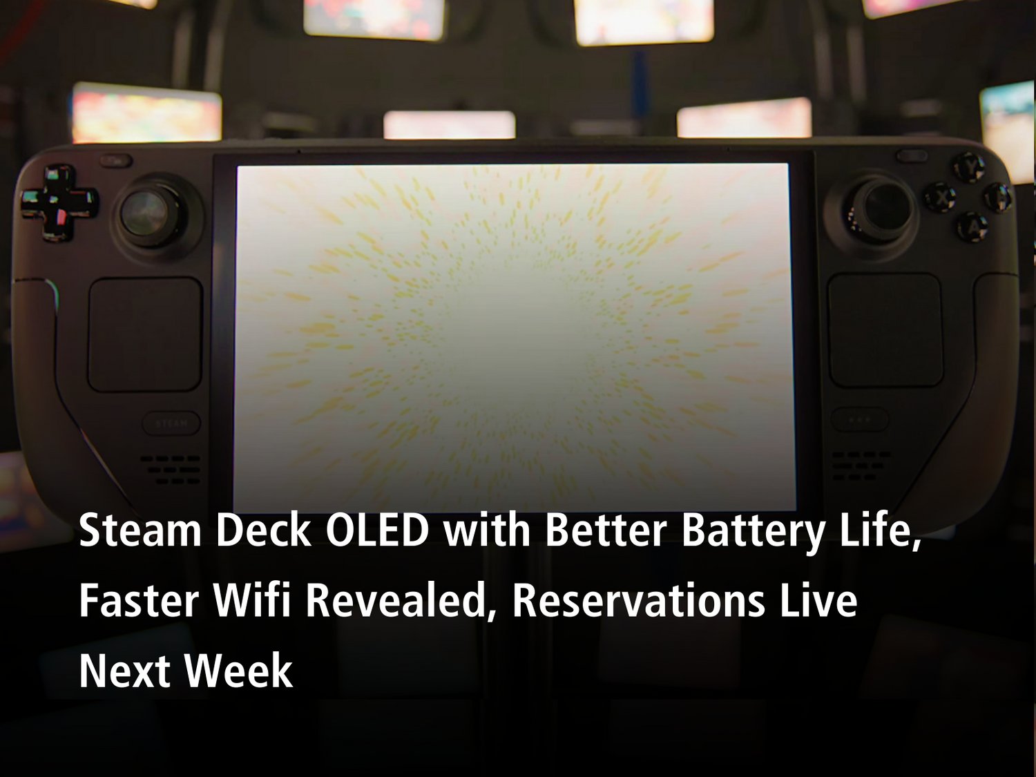 Valve announce the Steam Deck OLED with an upgraded screen and longer  battery life