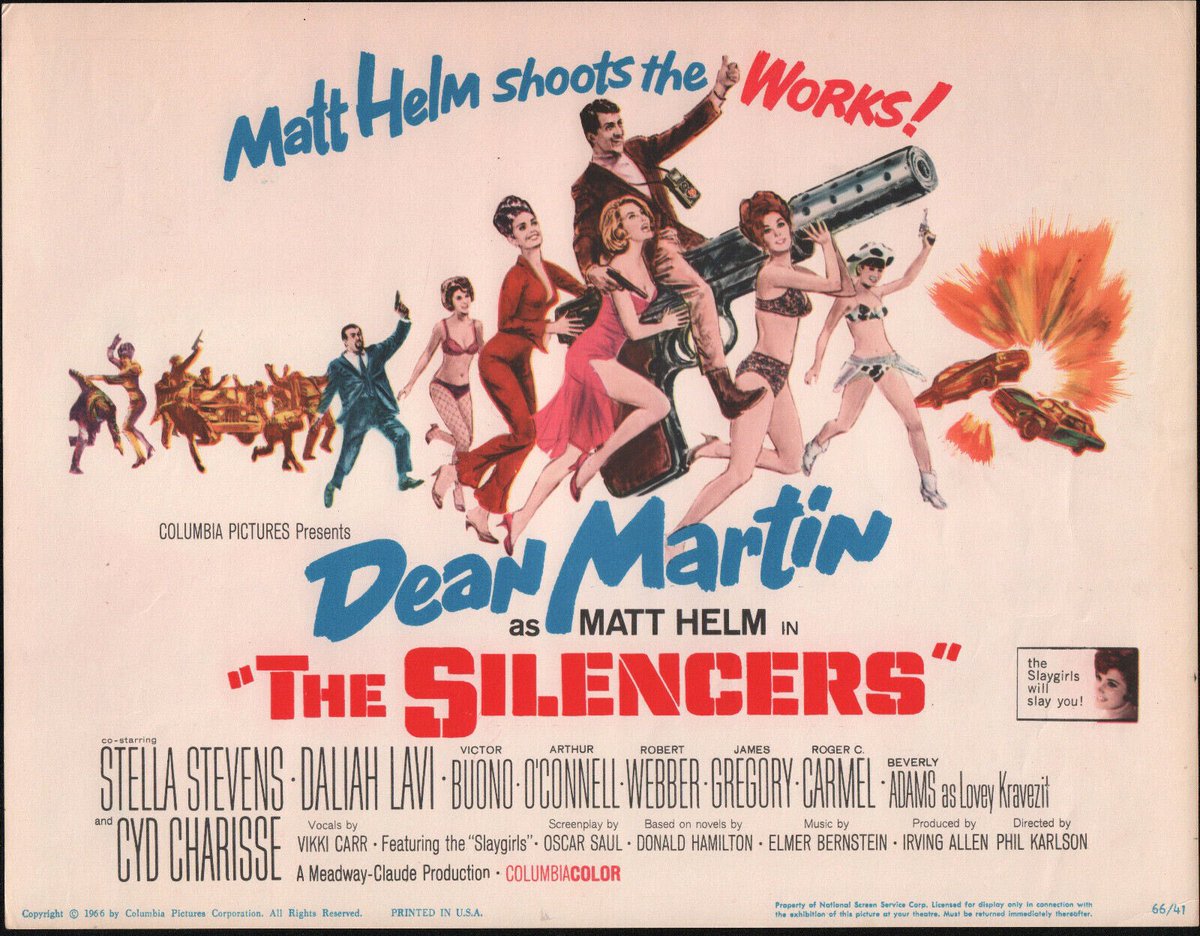One year ago, your agents hopped in the Helm-mobile with Dean Martin and special guest <a href="/ACEtoots/">Ajay Chowdhury Esq. (He/Him/His)</a> to decode Dino’s first Matt Helm spy flick THE SILENCERS!

What are your thoughts on the film?

Find out if it made the NOC list and more in our review: pod.fo/e/14d94c