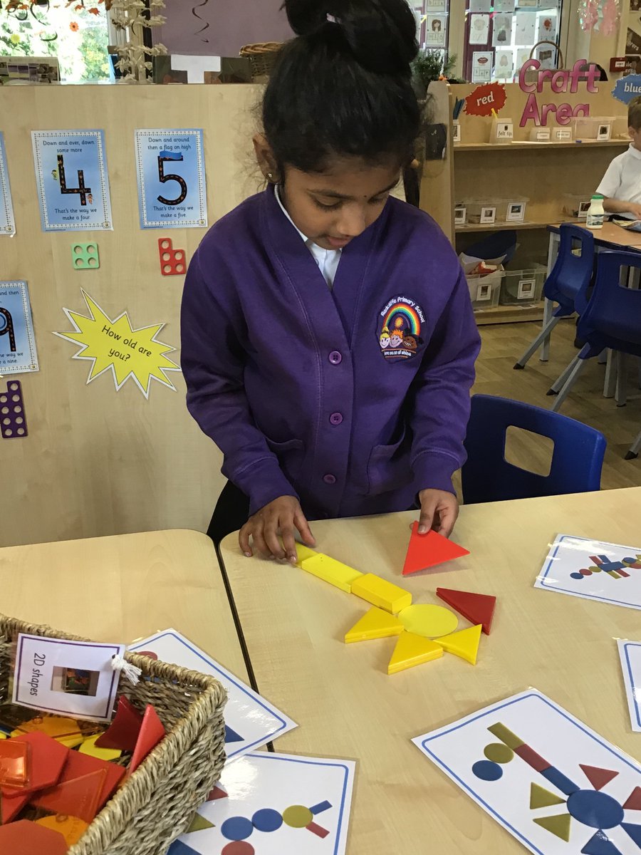 EyfsPrimary's tweet photo. Shapes shapes shapes! Inspired by Kandinsky, the children have been making beautiful artwork using circles. They have also been creating pictures using 2d shapes. #kandsinsky #creative #shapes #maths #explore #reception #rps https://t.co/2B856zmk8t