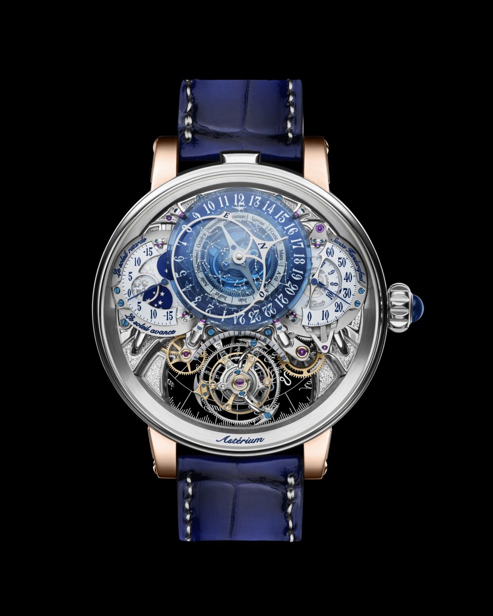 Calendar and Astronomy Watch Prize is awarded to BOVET 1822 - Récital 20 Astérium with Pascal Raffy, owner and CEO of Bovet 1822 #gphg2023 #pascalraffy #bovet1822 #recital20 #asterium #fgpswissandalps #forbesglobalproperties