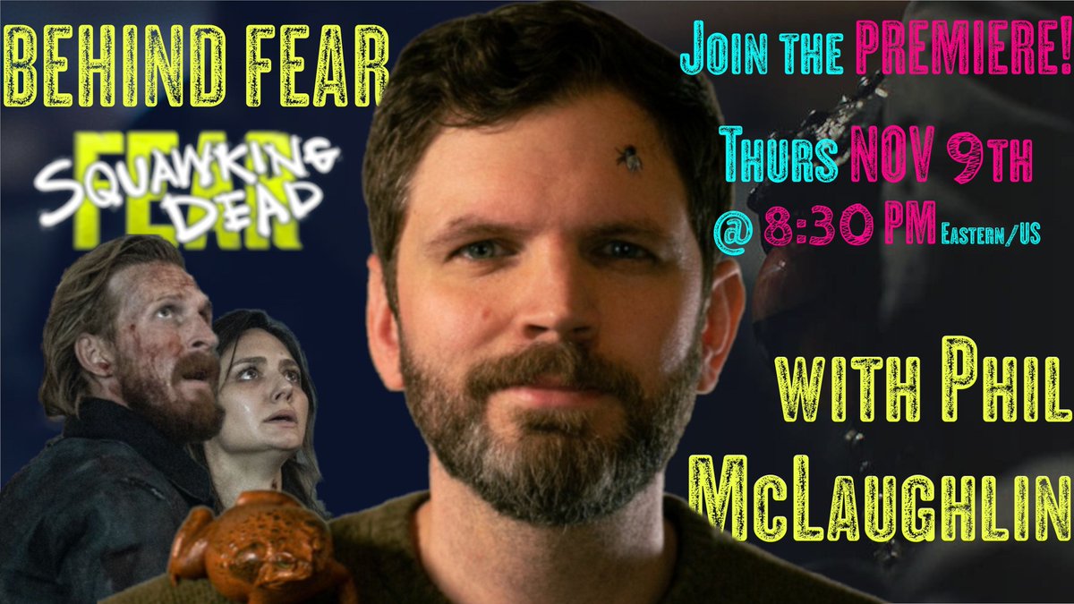 SQUAWKING_DEAD's tweet photo. 📽#PREMIERE 📅NOV 9🕣8:30PM🌎Eastern/US

Behind #FearTWD /w @PhilMcLaughlin

🗣🗯REACT with us in the chat!
⏰➡ https://t.co/ebc7X60hvY

✍ SUBSCRIBE to our YouTube Channel!
✅🔔 Enable ALL Notifications!
🚫Don't miss a thing!

#FearTheWalkingDead #FTWD #FearTWDSeason8 #ToadBoy https://t.co/dVkuOD8T9K