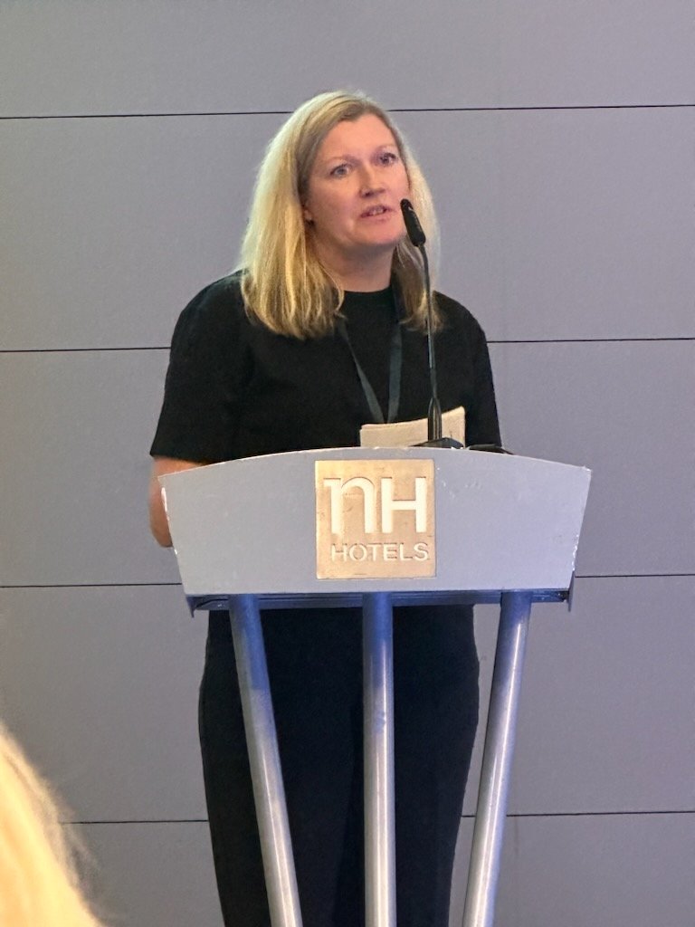 Hanne Eide presenterte REPORT- studien på 'Trends in head and neck oncology' i Malaga i dag!