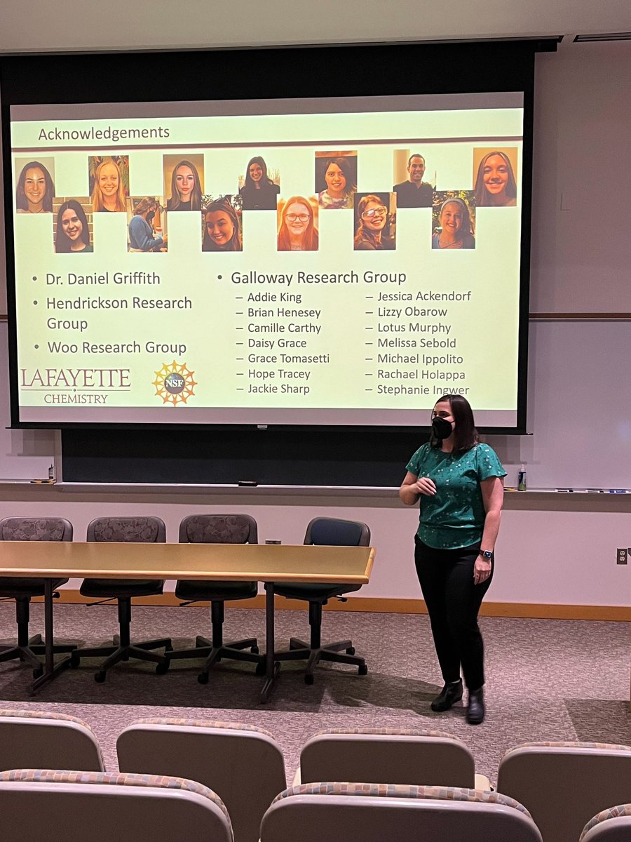 We had a great time celebrating Prof. Galloway and hearing about her group’s research during the Jones Faculty Lecture! Congrats, Prof. Galloway!