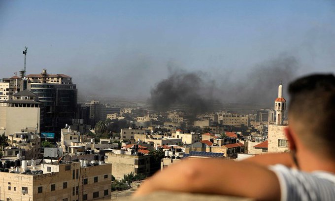 জেনিনে ইসরায়েলি হামলায় ১০ ফিলিস্তিনি নিহত