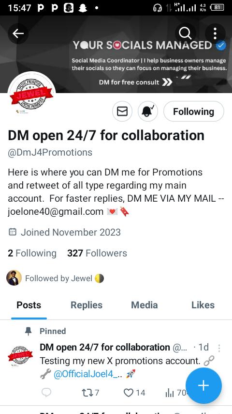dimple_bab38249's tweet photo. @OfficialJoel4_ @DmJ4Promotions I did since https://t.co/YN5TCKS8uu