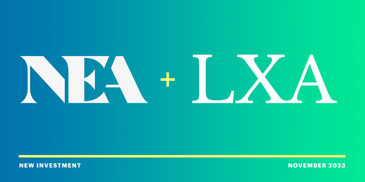 🚀Congratulations! LXA Raises US$10M in Seed Funding Round Led by NEA. 👉bloomberg.com/news/articles/…