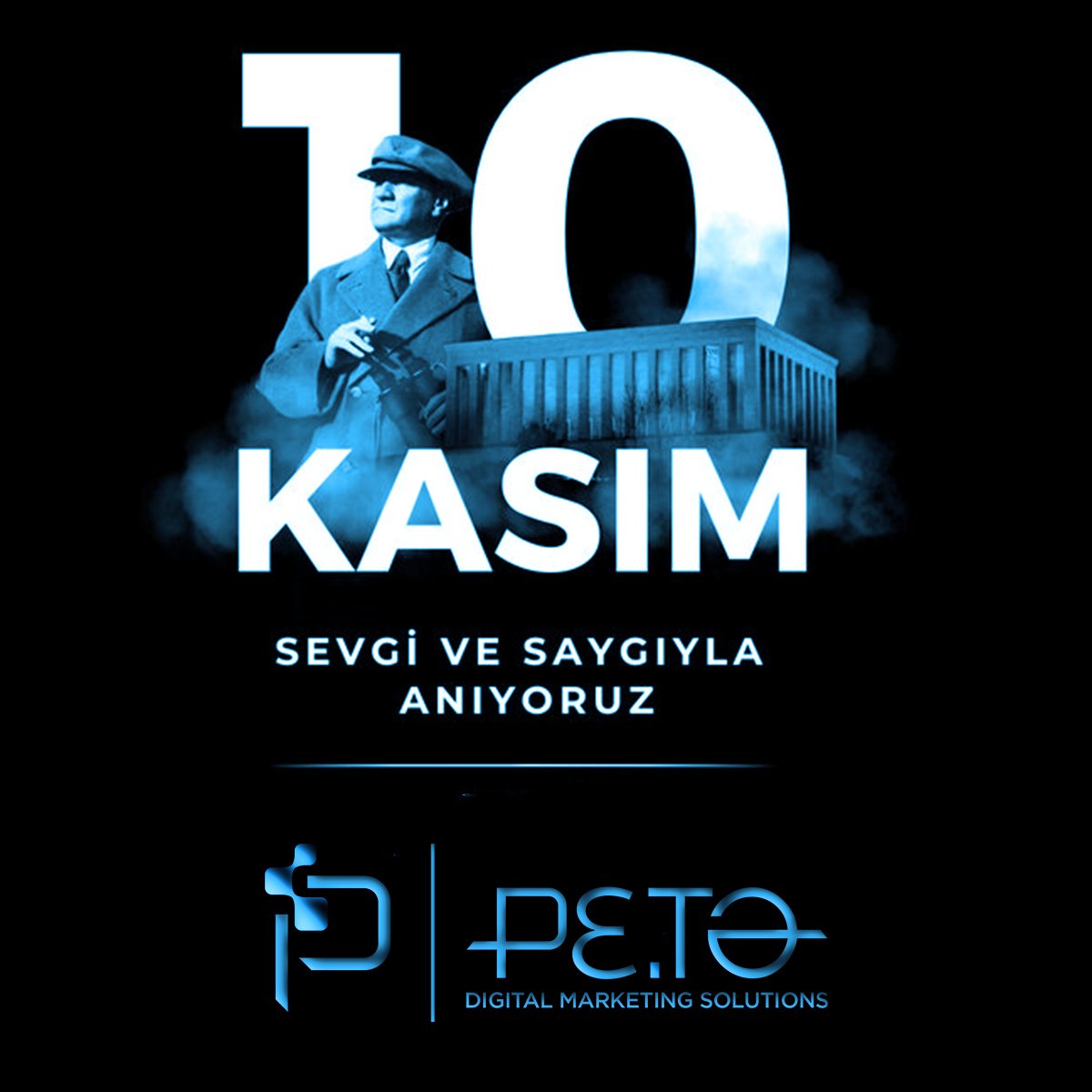 Cumhuriyetimizin kurucusu Ulu Önder Gazi Mustafa Kemal Atatürk'ü,aramızdan ayrılışının 85.yıl dönümünde saygı,sevgi ve rahmetle anıyoruz. 
🌍 petadijital.com 
📞 0 212 909 9 782
#10Kasım #petadijital #DigitalMarketingStrategy #marketingagency #dijitalreklam #webtasarım