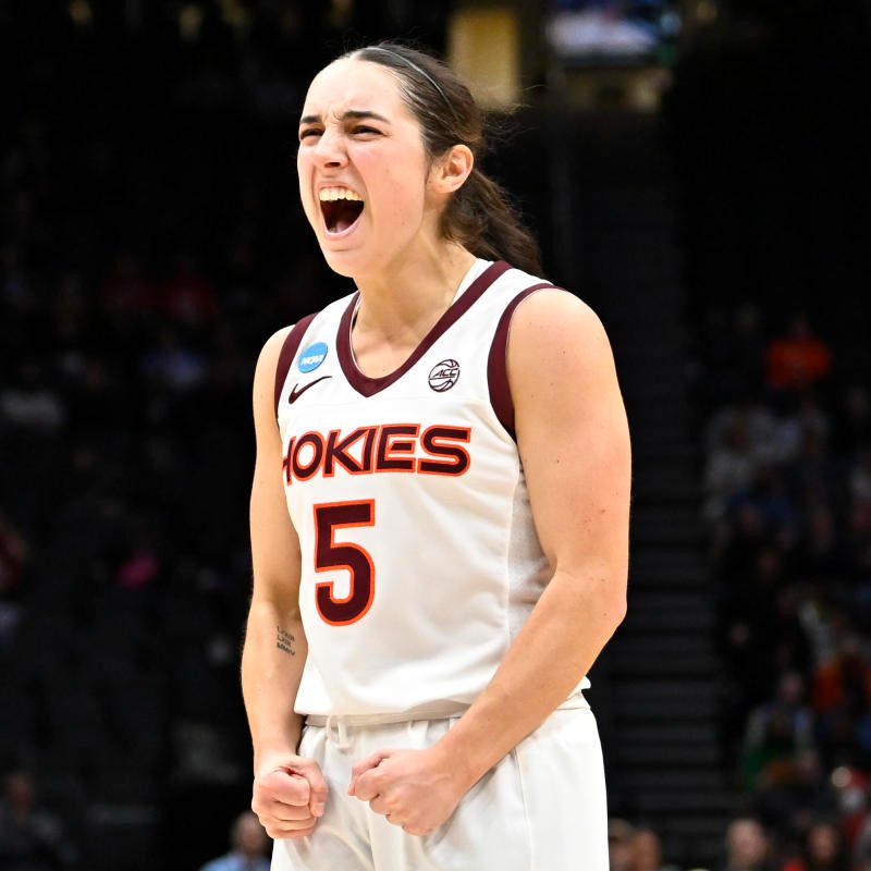 This point guard matchup tonight 🔥

Caitlin Clark: 29.6 PPG vs AP Top-10 teams in her career, highest career PPG vs Top 10 teams in DI over the last 25 seasons

Georgia Amoore: 22.3 PPG + 38 threes in eight ACC &amp; NCAA tournament games combined last season

8 PM on ESPN2 🍿