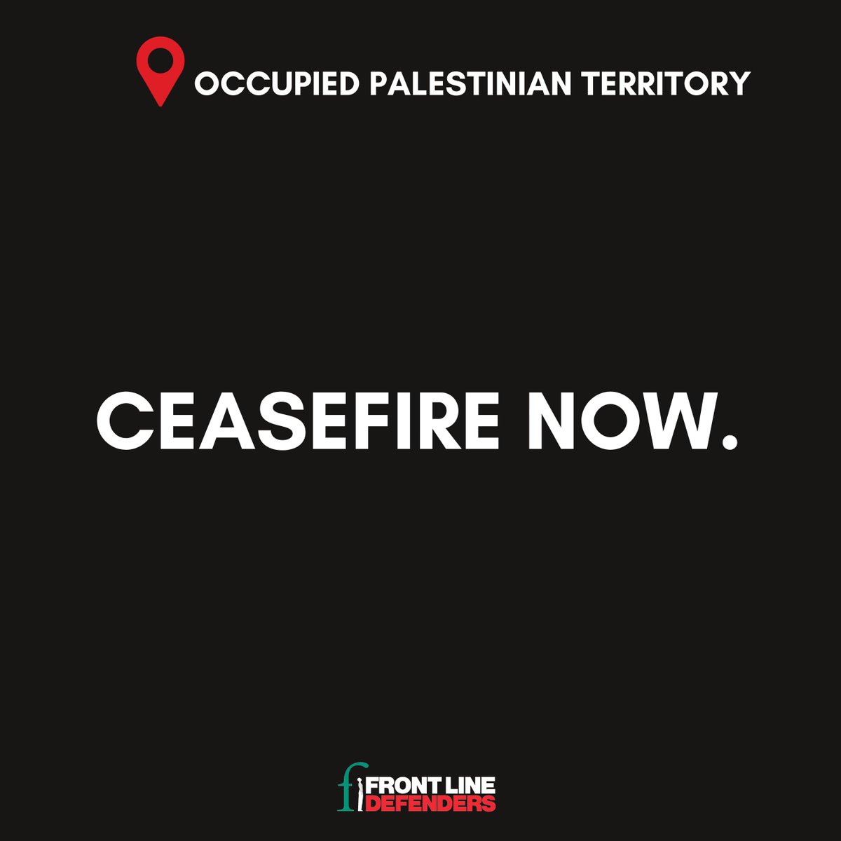 📍 Occupied Palestinian Territory #CeasefireNOW