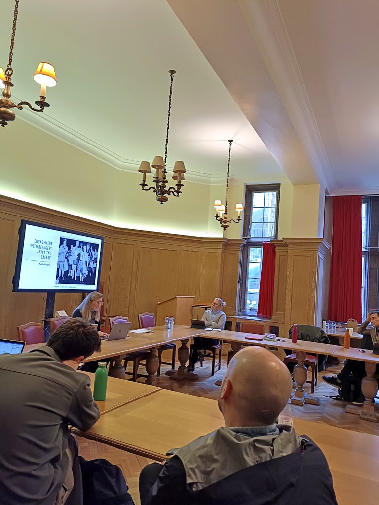 <a href="/Albamarmartinez/">Alba Martínez</a> has been in charge of opening this new workshop organized by <a href="/CivilWars_ERC/">The Age of Civil Wars in Europe, 1914-1949</a> in Belfast (<a href="/QUBelfast/">Queen's University Belfast 🎓</a>)