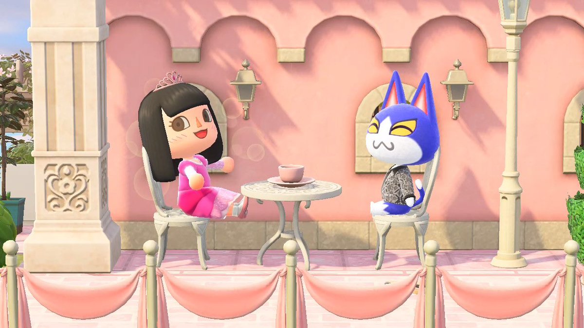 SweetAisha_ACNH's tweet photo. Enjoying my time with my beloved Tom 💙

#どうぶつの森 #AnimalCrossing #ACNH #あつ森 #あつ森写真部 #NintendoSwitch #ハピパラ #バンタム https://t.co/hpJYkxuZvy