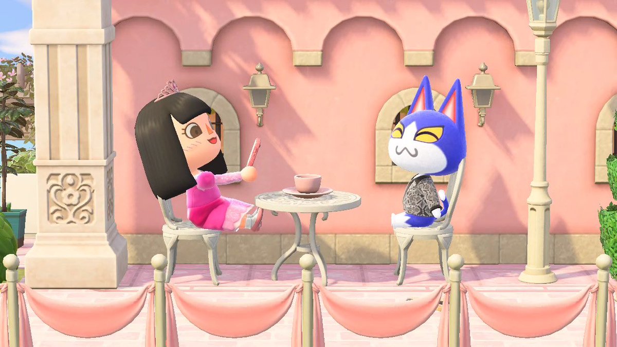 SweetAisha_ACNH's tweet photo. Enjoying my time with my beloved Tom 💙

#どうぶつの森 #AnimalCrossing #ACNH #あつ森 #あつ森写真部 #NintendoSwitch #ハピパラ #バンタム https://t.co/hpJYkxuZvy