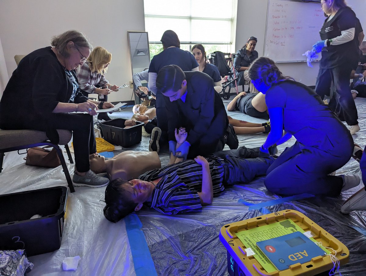 MelissaMLeigh's tweet image. The #HumbleCTE ER Day is underway! Great to see our students applying their knowledge to "real life" situations!