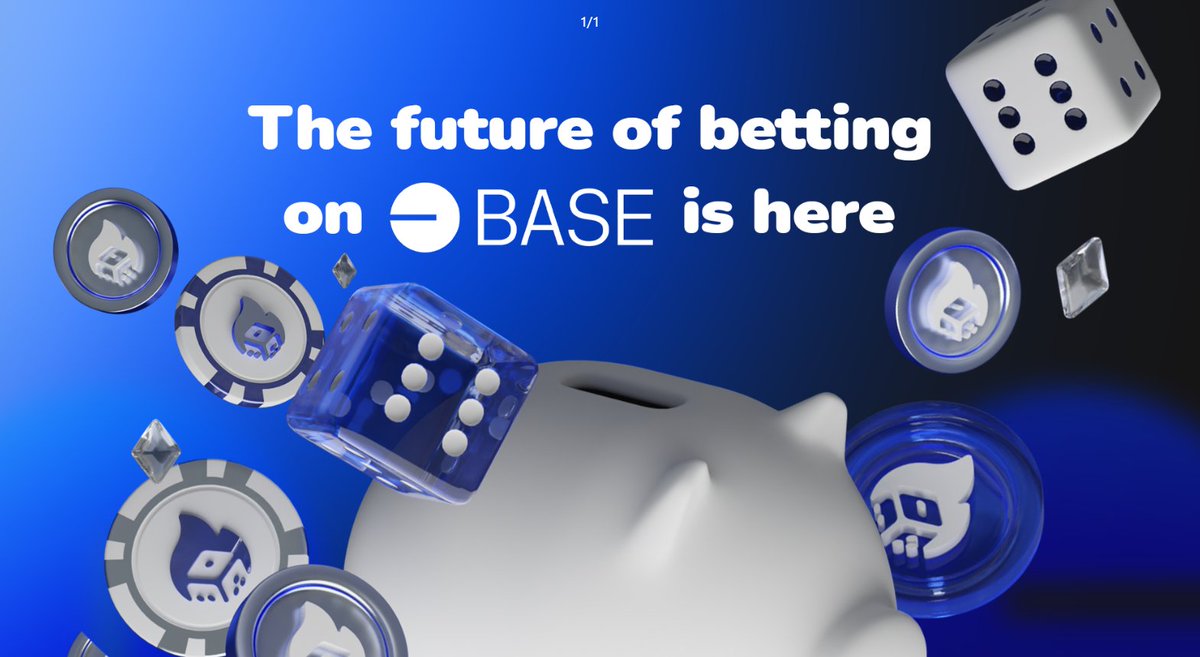 Altsmox's tweet image. 🔴The Base-Casino:

Just like the #Dicebot platform, the base casino is another gaming platform on the BASE blockchain that offers various features, including:  

→ live table games: you can play live blackjack, poker, and more with real-time, professional dealers