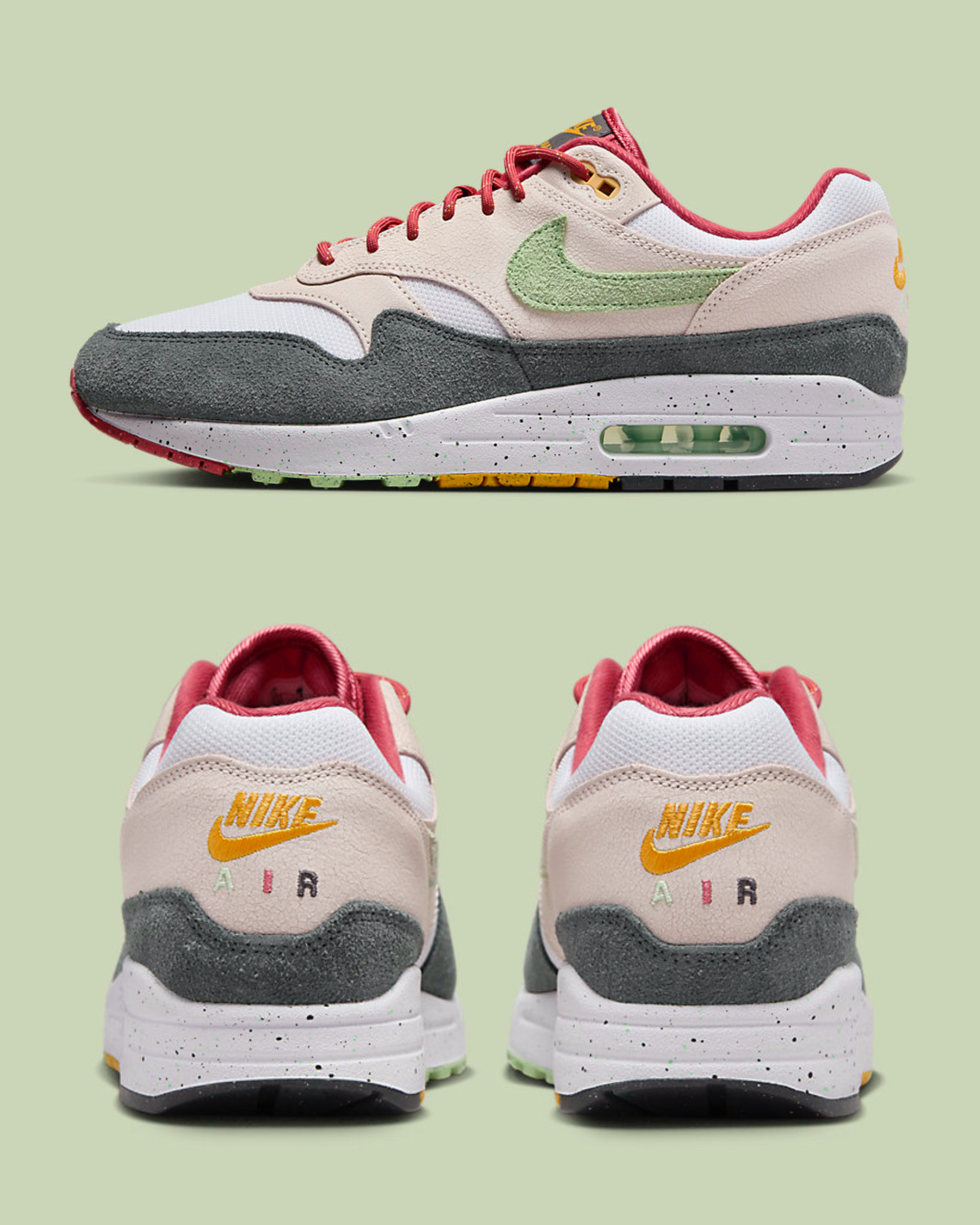 Air max 1 pink deals pack