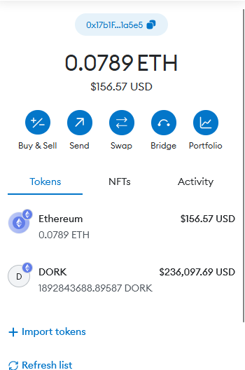 We're about to burn some $DORK 🔥📈
