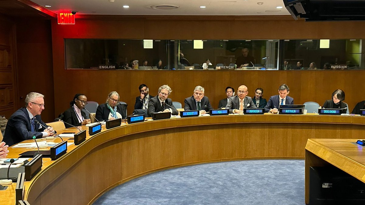 Poland in the UN (@plinun) on Twitter photo Great to join, as a new member, the GoF of Disaster Risk Reduction meeting!
💬 Amb. <a href="/KSzczerski/">Krzysztof Szczerski</a> stressed that investing in high-quality infrastructure, in line with the resolution on building global resilience initiated by 🇵🇱, is a crucial component of disaster risk reduction. Great to join, as a new member, the GoF of Disaster Risk Reduction meeting!
💬 Amb. <a href="/KSzczerski/">Krzysztof Szczerski</a> stressed that investing in high-quality infrastructure, in line with the resolution on building global resilience initiated by 🇵🇱, is a crucial component of disaster risk reduction.