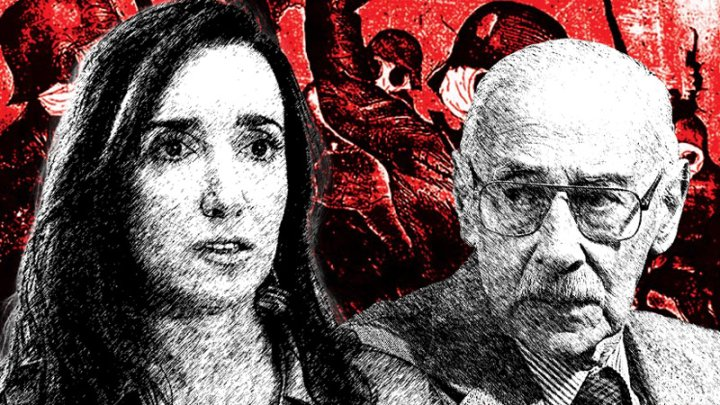 LibresProvincia's tweet photo. Si hay algo que quedó absolutamente claro en el debate de anoche, fue lo reaccionaria, mentirosa, agresiva y pro dictadura de Villarruel, la vice de Milei. La señora que visitaba a Videla preso para darle su solidaridad; muy despreciable.
Mas que nunca Massa Presidente https://t.co/DMhsua9OCr