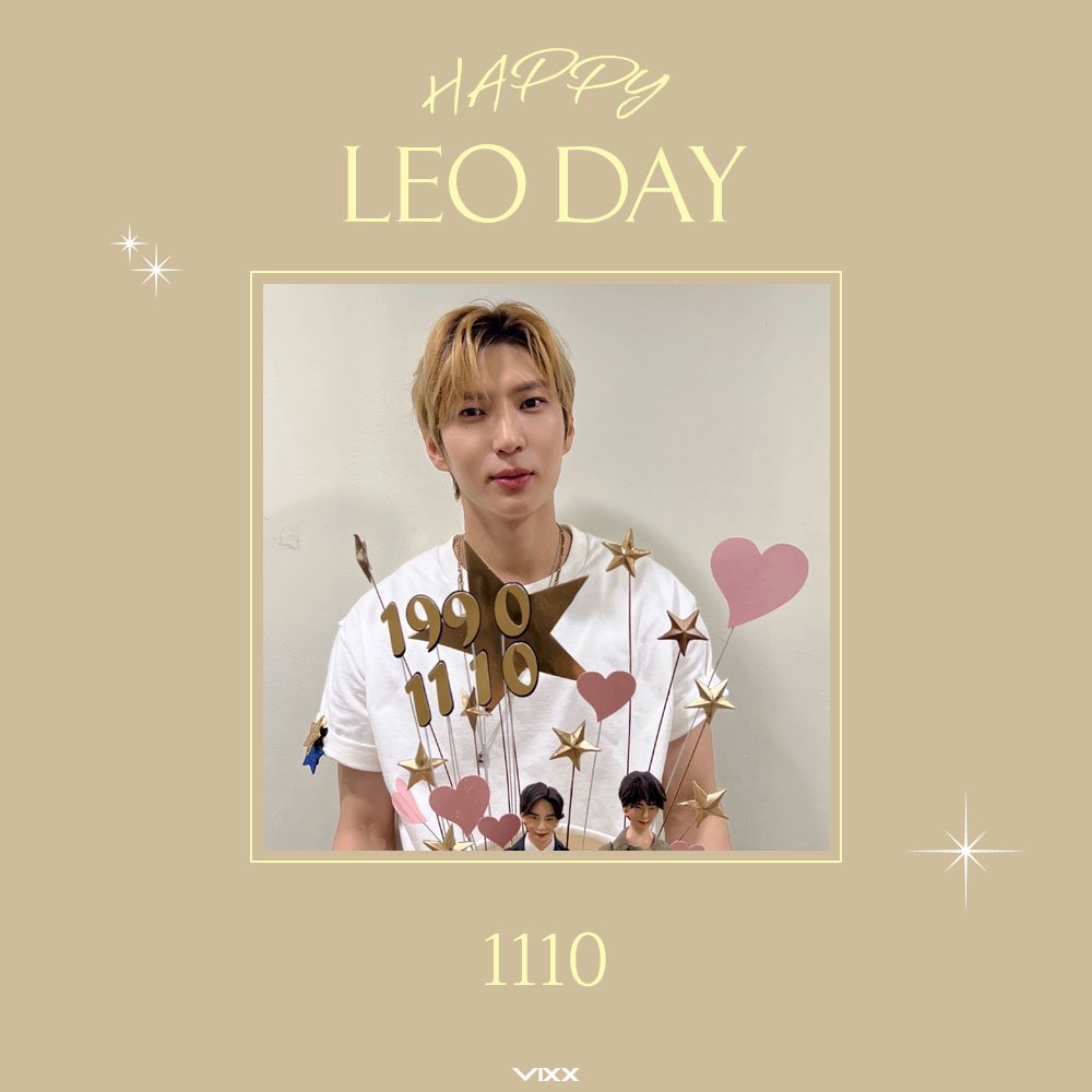 [#레오] 231110 #빅스 레오님의 생일을 진심으로 축하합니다! HAPPY BIRTHDAY TO #VIXX #LEO #JELLYFISH