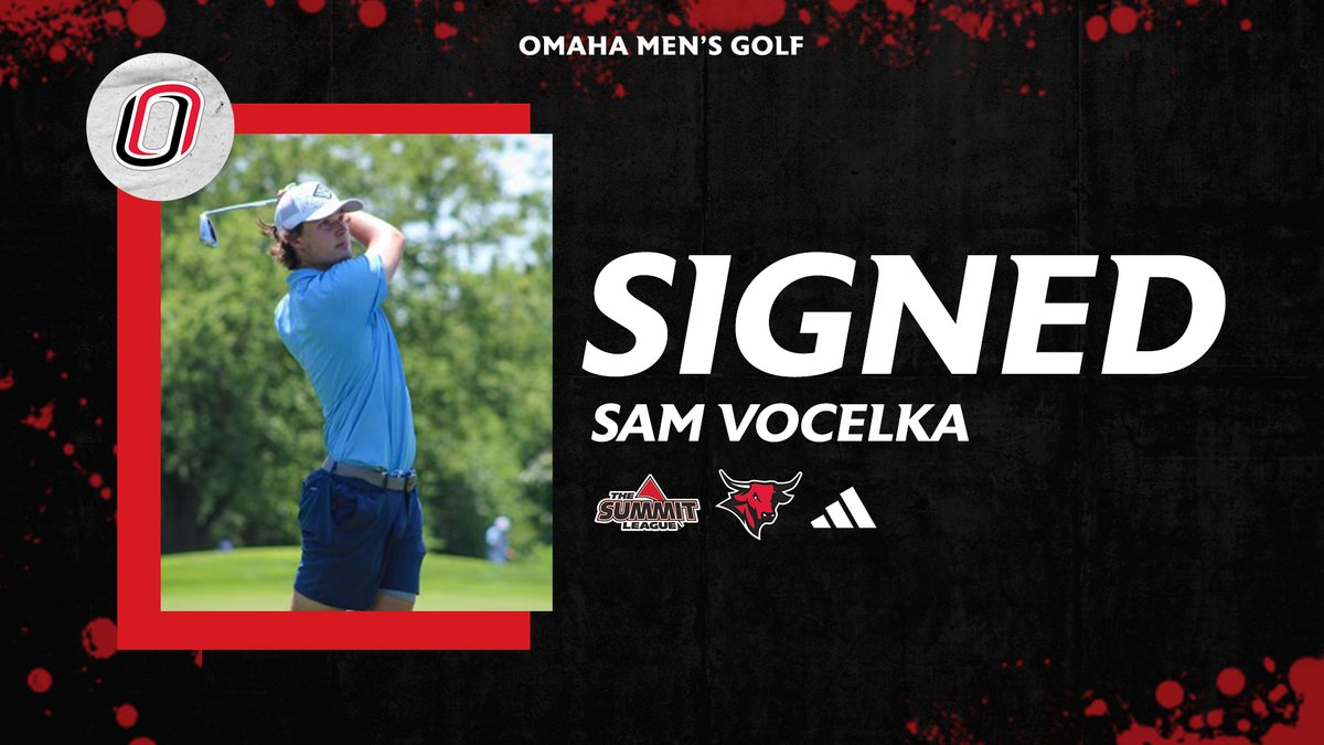 ⚫️⛳️𝙎𝙄𝙂𝙉𝙀𝘿📝🔴

<a href="/samvocelka/">sam vocelka</a> will join the Mavericks after his senior year at Millard North! Vocelka is ranked ninth in the state according to points rankings by Nebraska Golf. Sam most recently finished in second at the 2023 Nebraska Junior Golf Tour Championship.
#OmahaMGO