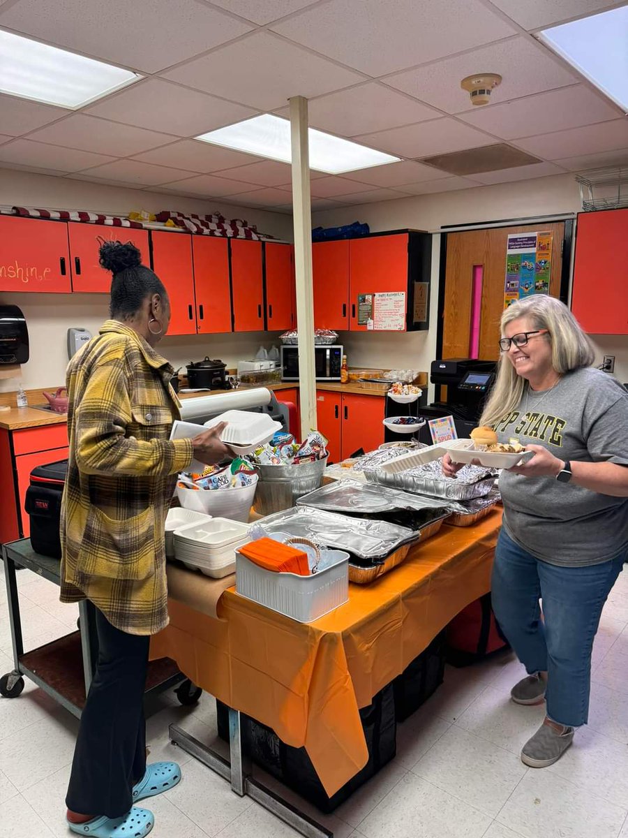 Thank you to our fabulous PTA for our spudtacular lunch!!