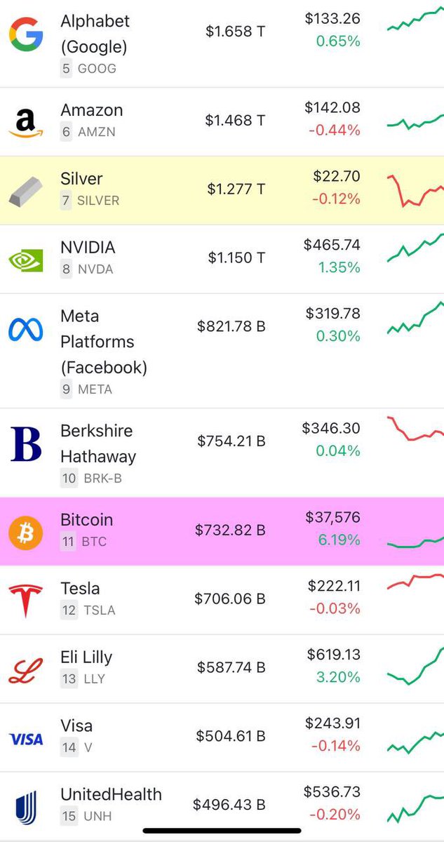 BITCOIN VIROU TESLA E AGORA ESTÁ PRONTO PARA ENTRAR NO TOP 10 DOS MAIORES ATIVOS DO MUNDO 🔥🚀