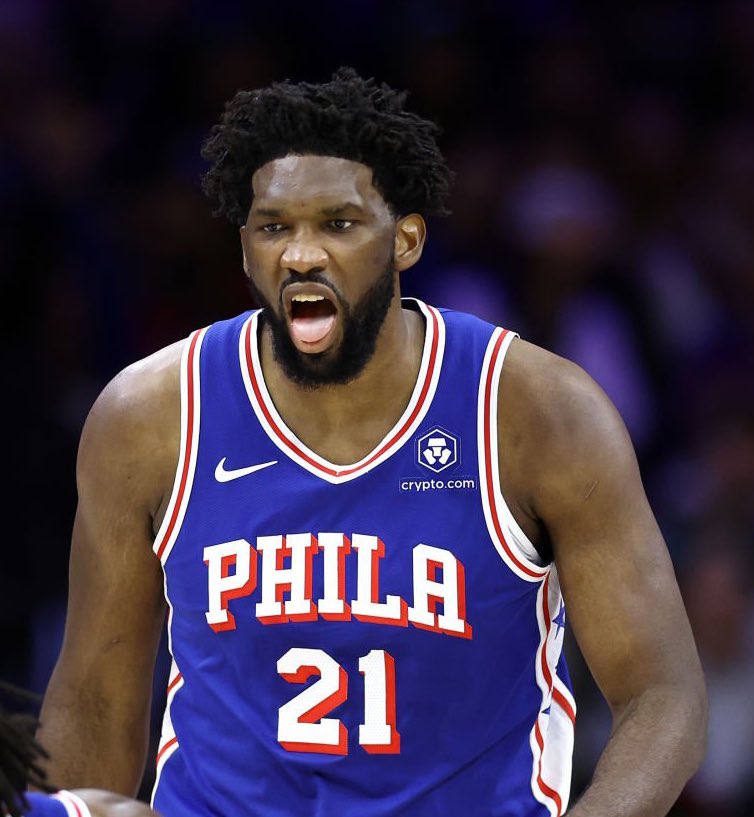 TheDunkCentral's tweet photo. “No one has an ego on this team.” 

- Joel Embiid on the 6-1 Sixers 

(Via https://t.co/IQhHIiswWR) https://t.co/cAERSrC7wh