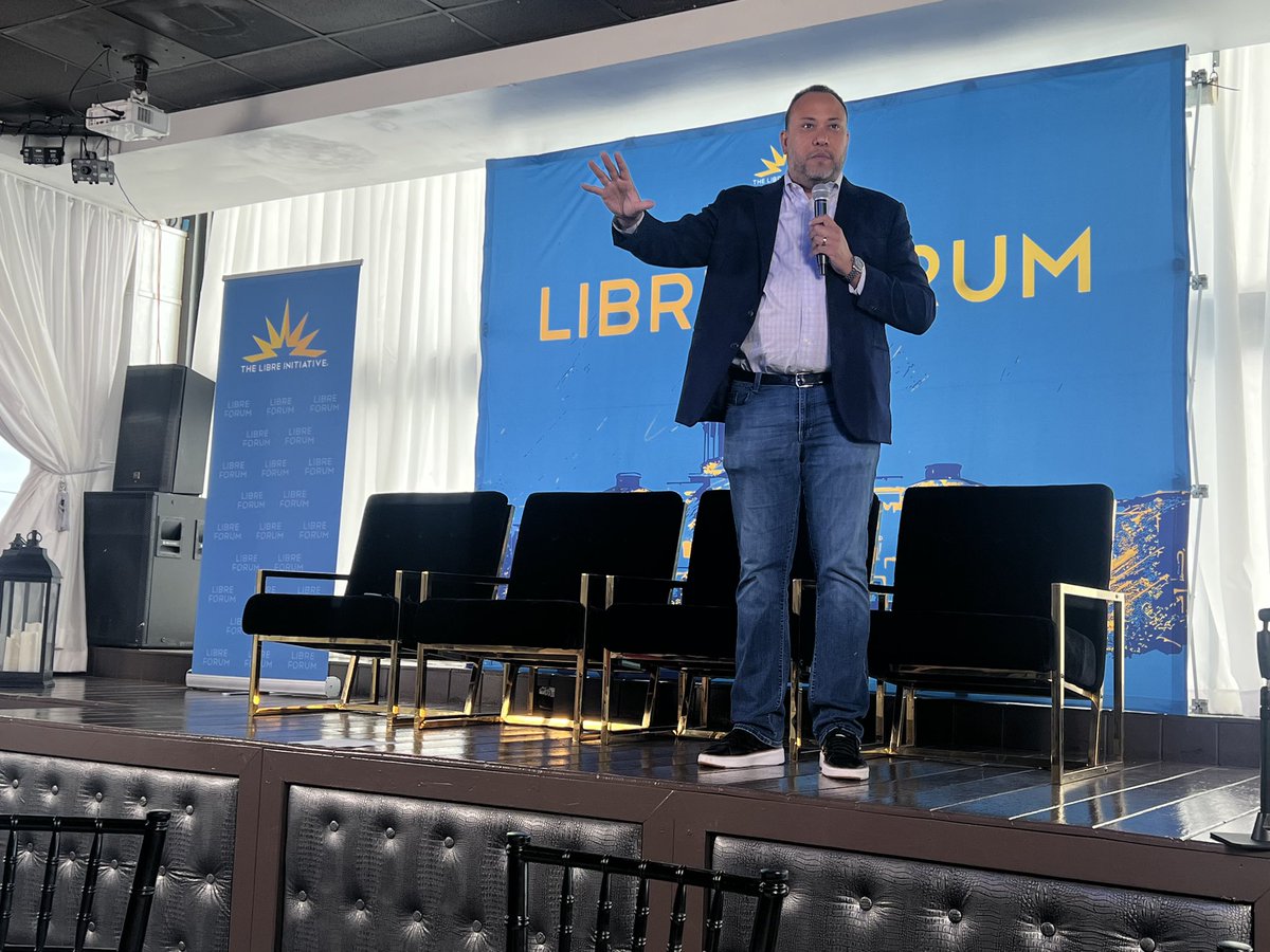 AFPFlorida's tweet photo. @LIBREinitiative and @LIBREflorida hosting the #Libreforum this morning in Miami. From workforce development to how Hispanics will shape 2024, so many great speakers in one place sharing their opinions with the group. https://t.co/d2vP6zJTQY