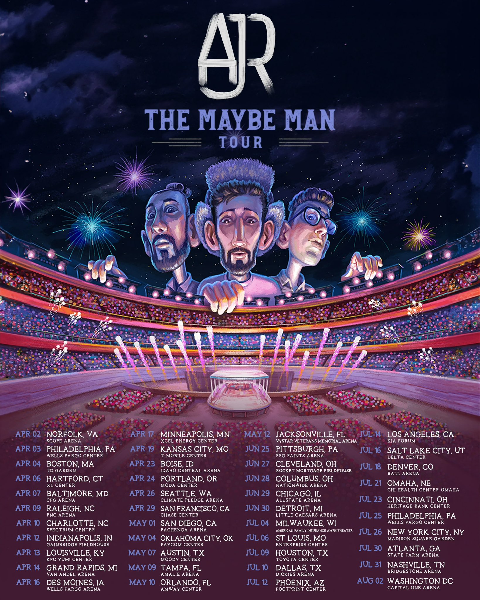 ajr tour colorado springs