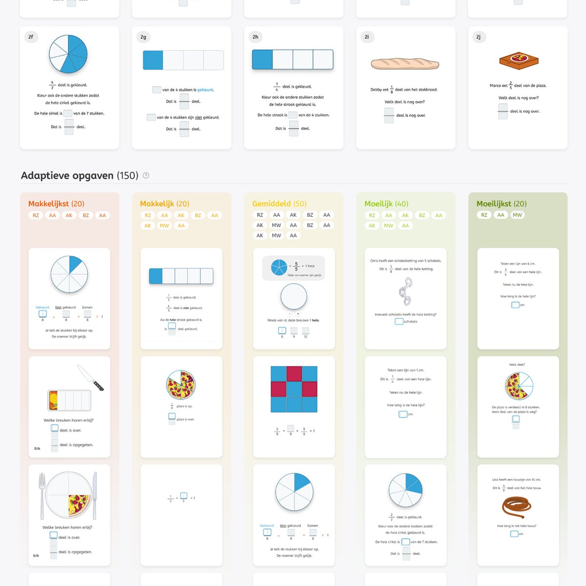 Als leerkracht wil je graag grip houden op wat je leerlingen doen. Dat kan soms lastig zijn als alle leerlingen op hun eigen niveau werken. In Snappet kun je overzichtelijk zien welk type opgaven jouw leerlingen krijgen als ze adaptief werken. Handig toch? 👌