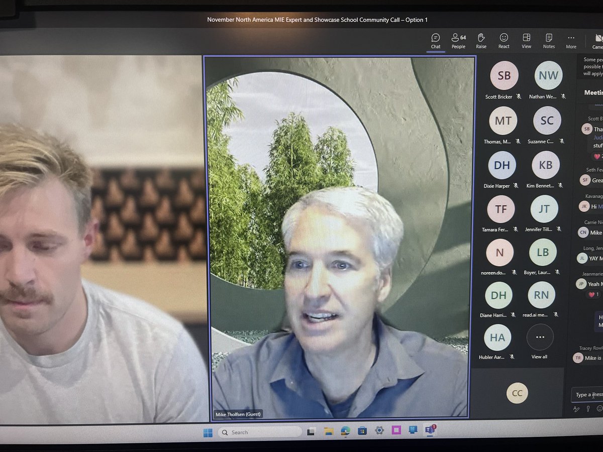 tcconley29's tweet photo. Hooray!  Getting to see the legend @mtholfsen on our @MIEE_Flopsie meeting today!!! Let's goooo! Always great to see what's new in @MicrosoftEDU for @uticaschools @itc_geeks #miched #edtech #MIEExpert #21things4 #teched #lit4digcit https://t.co/ZxZFeMNMJQ
