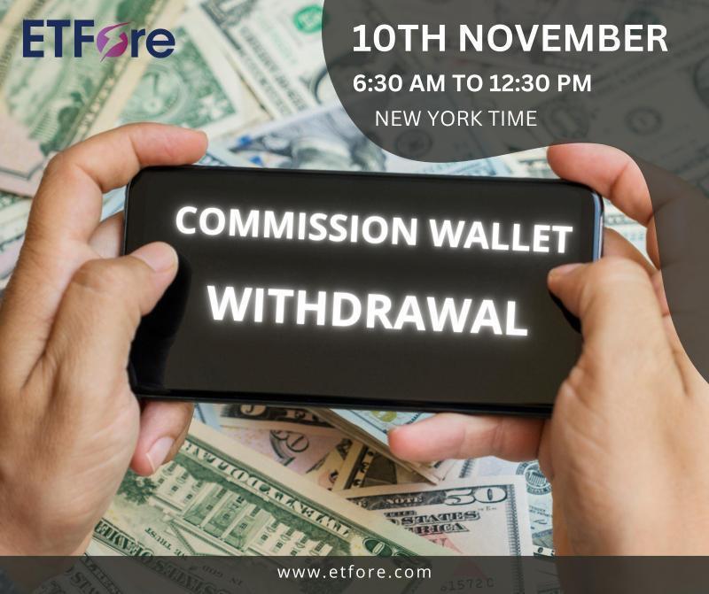 Streamlined company commission withdrawals empower business growth and financial success.
.
.
.
.
.
.
#ETfore #growetfore #success #Withdrawals #profits #commision #empower #growth #etftrading