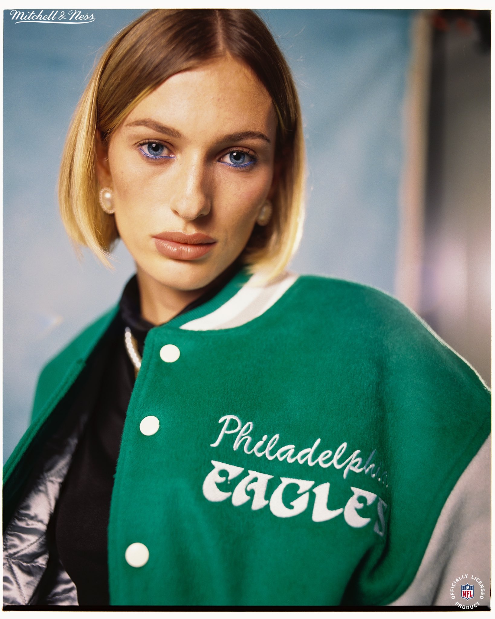 Mitchell Ness on X The regal Eagles 90s Varsity Jacket Our latest limited edition release pays homage to an iconic era in Eagles and pop culture history capturing the essence of a royal