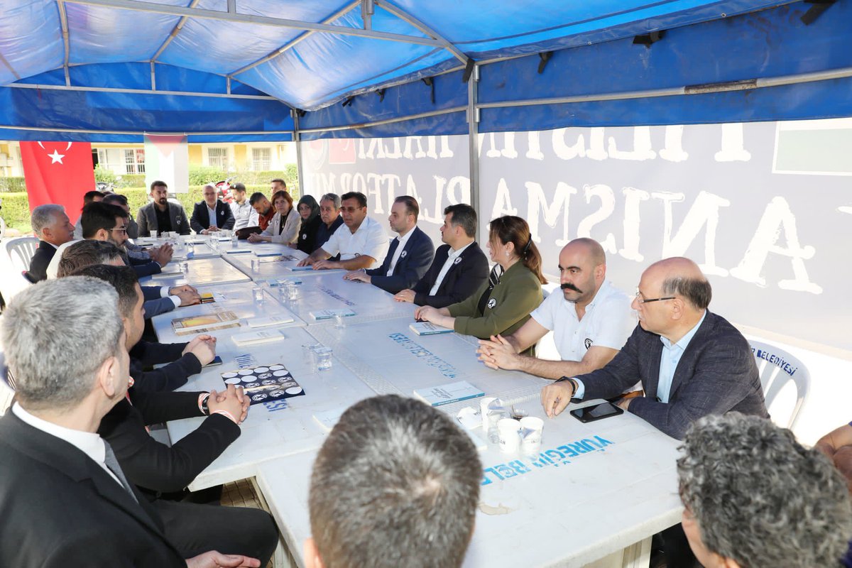 Memur-Sen #Adana İl Başkanlığı tarafından Gazze’de devam eden katliamların son bulması için duyarlılığı arttırmak amacıyla İstasyon Meydanı’nda kurulan çadırı İl Başkanımız Sayın <a href="/ozangulacti/">Ozan Gülaçtı</a> ile birlikte ziyaret ederek destek verdik.

Filistin'de günlerdir devam eden ve