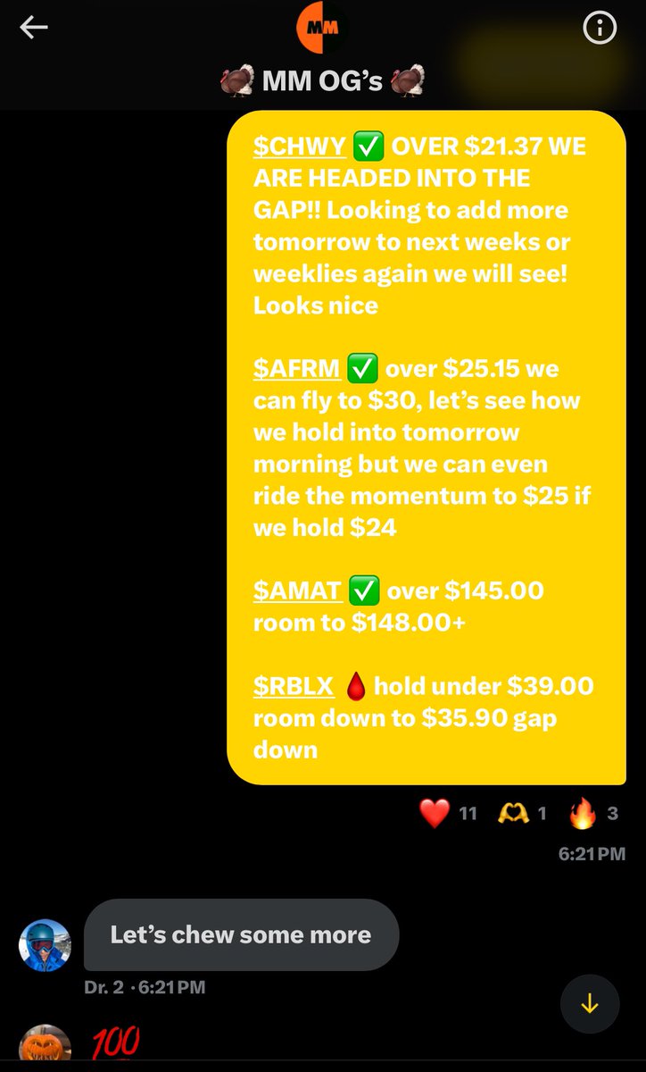 moneymotive888's tweet photo. NOVEMBER STOCK CHAT #5 GOING OUT!! I WILL BE WATCHING PEOPLE WHO WANT IN OVER THE NEXT MONTH ❤️

$SPY $SPX

A++ GAMEPLAN ONLY!! TAKE A LOOK 👀👇🏽 https://t.co/orMMjNv76S
