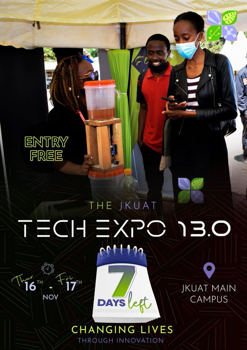 We have, in the past seen many projects showcased at the JKUAT Tech Expo. We  are definitely looking forward to seeing more advanced projects with the latest technology at the #JKUATTechExpo13 . ^DP