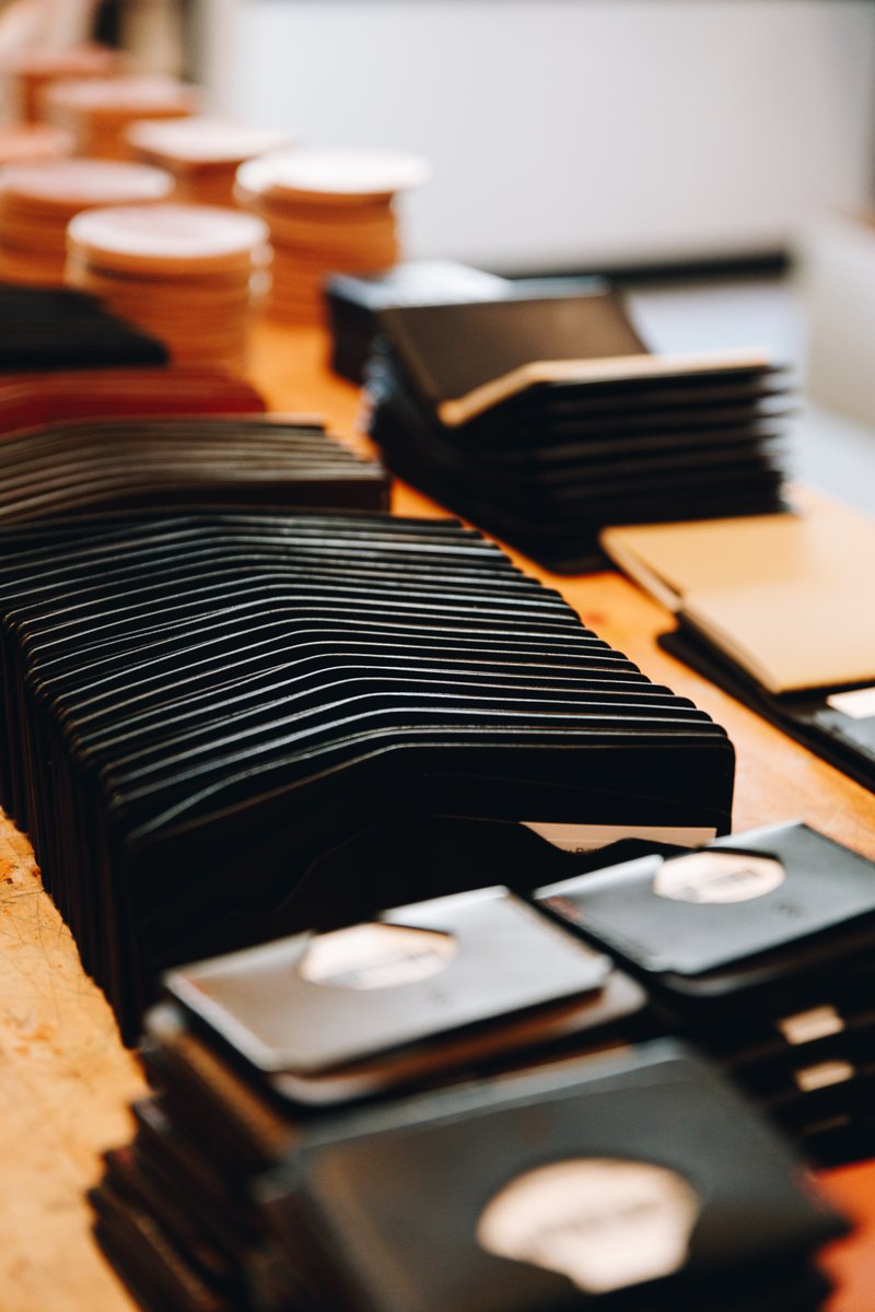 Did you know, in addition to our handmade hats, pennants &amp; apparel, we also manufacture wallets?? All of our beautiful, hand-stitched wallets are made from high-quality Wickett &amp; Craig English Bridle leather. Like a well-crafted ball glove, our wallets are designed to last a life