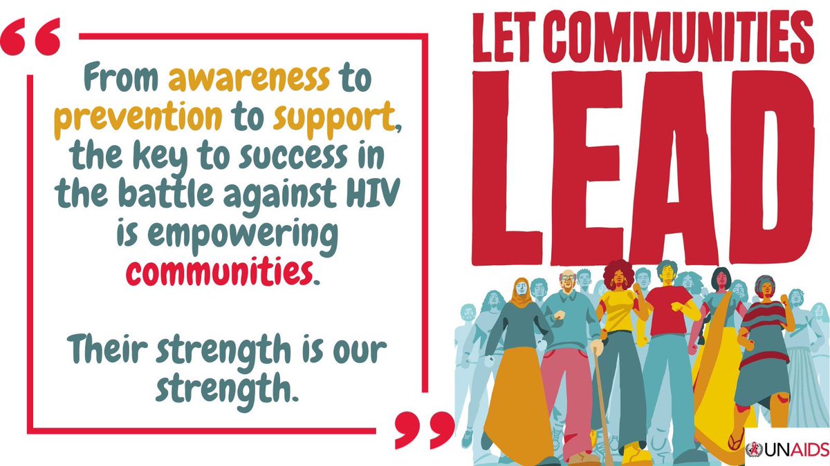 MakunikS's tweet image. #WorldAIDSDay is Dec 1. Theme for this year is “Let communities lead”