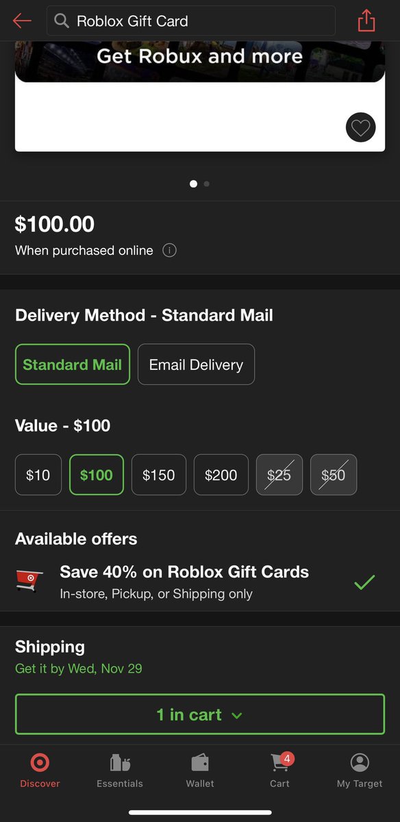 Roblox Roblox $150 Gift Card (Email Delivery) 