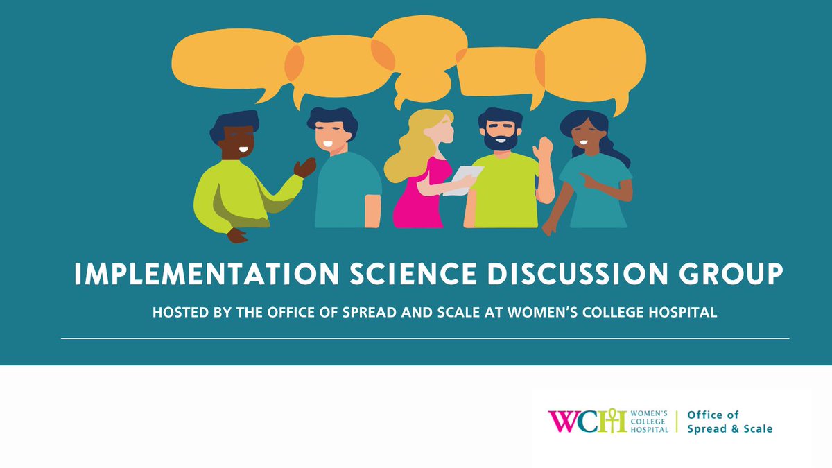 Did you miss @macinnes_julie discussion with the #implementationscience discussion group? Here are some key factors for successful #spreadandscale:
✨Ongoing, collaborative health system management
✨Investment in relationship building
✨Adequate resource provision