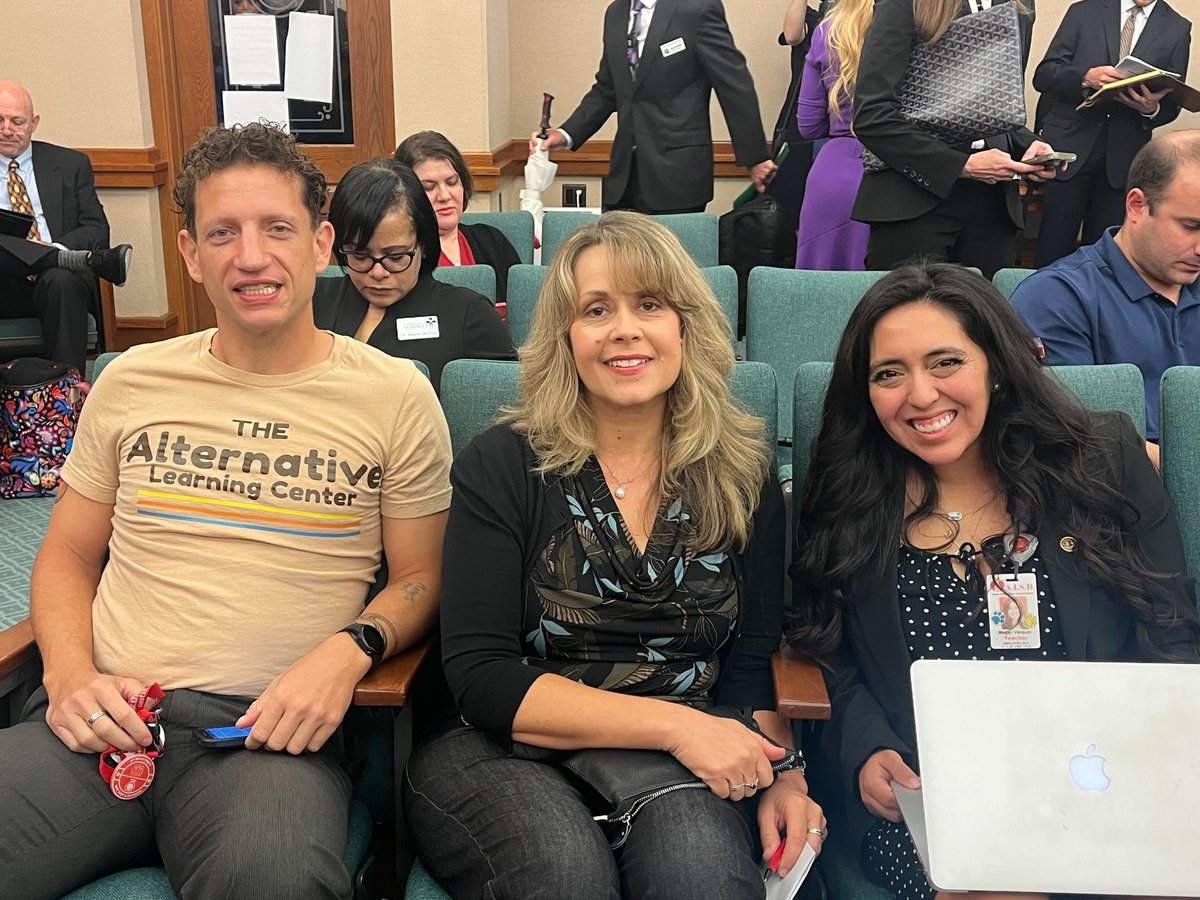 Our members are at the Capitol ready to testify against vouchers! #TxLege