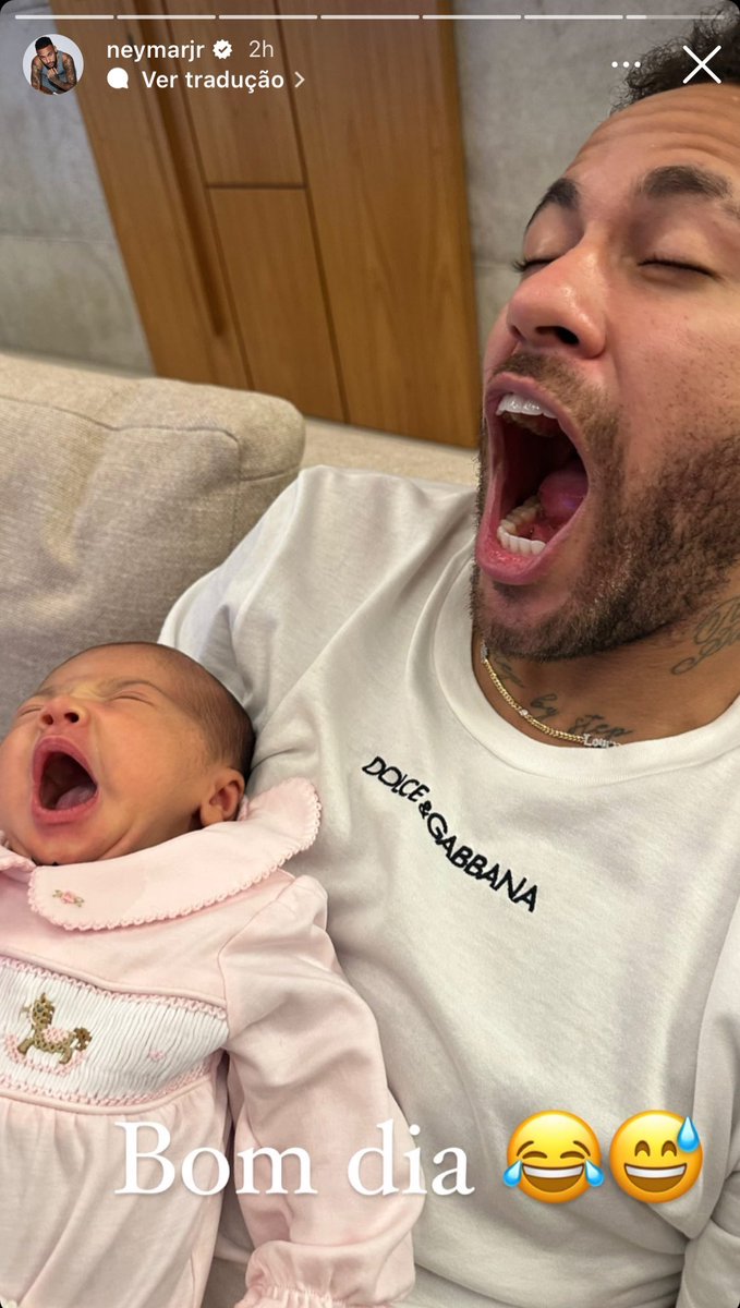 Neymar com a Mavie 🤣❤️