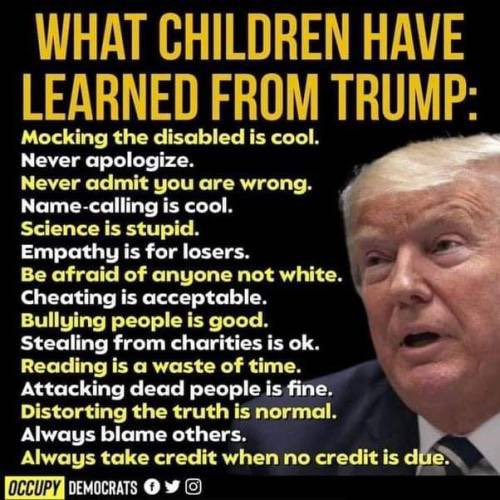 He’s trashed our World!