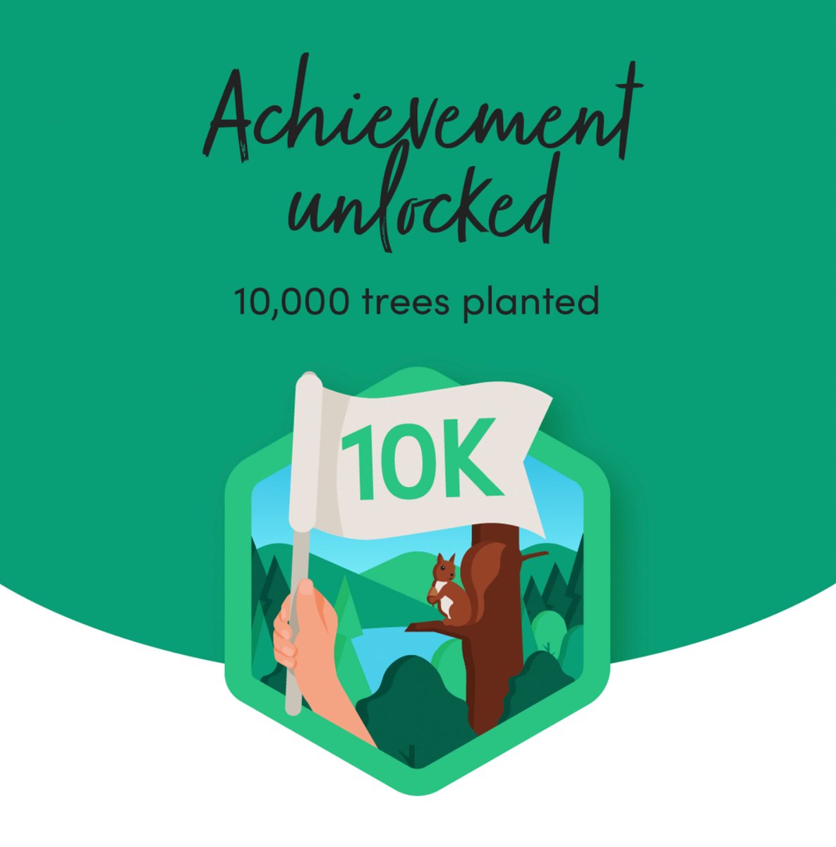 We have officially hit the 10,000 trees planted mark!🌎🌱

At Abacus Cards, we have partnered with Ecologi to help protect our planet by taking small, simple but impactful steps.

Take a look at our Ecologi page here to track our progress: ecologi.com/md133
#sustainability