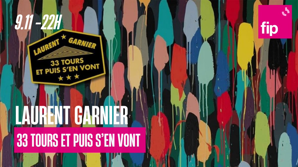 fipradio's tweet photo. 🔴ON AIR : on prolonge la soirée avec Laurent Garnier, ça vous dit ?💗
Rendez-vous sur #FIPElectro pour écouter en intégralité son dernier album "33 Tours Et Puis S’en Vont"💿👉https://t.co/5fz1sUZ0xb https://t.co/RUb1hoVJ5O